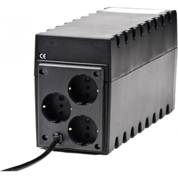 Фото - Уцінка - Джерело безперебійного живлення Powercom RPT-600A Schuko