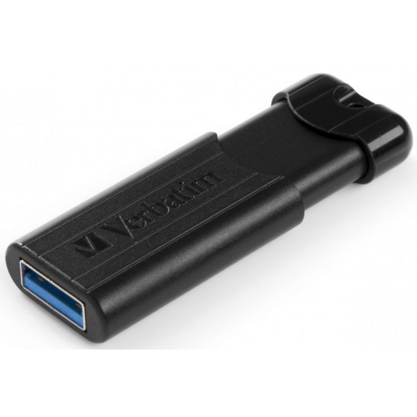 Фото - Флеш USB Verbatim 64GB PinStripe Black USB 3.0 (49318)