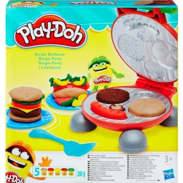 Фото - Наборы для лепки Hasbro Play-Doh Бургер гриль (B5521)