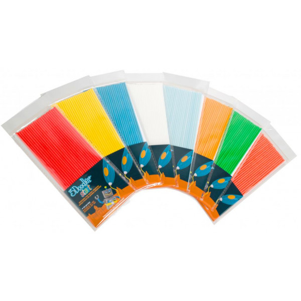 Фото - 3D-стрижні 3Doodler 24 шт. (3DS-ECO07-GREEN-24)