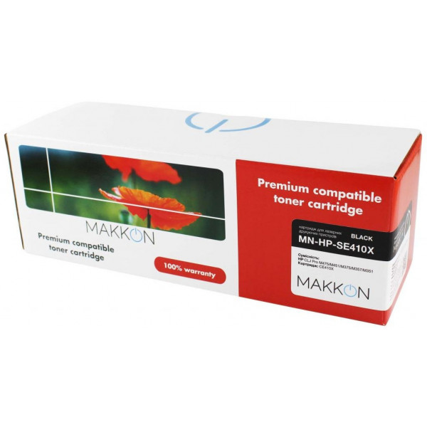 Фото - Картридж для лазерних принтерів/БФП Makkon HP CLJP CE410X (305X) (SE410X) 4k Black (MN-HP-SE410X) Фото - Картридж для лазерних принтерів/БФП Makkon HP CLJP CE410X (305X) (SE410X) 4k Black (MN-HP-SE410X)