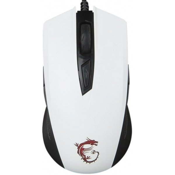 Фото - Миша дротова ігрова MSI Clutch GM40 White