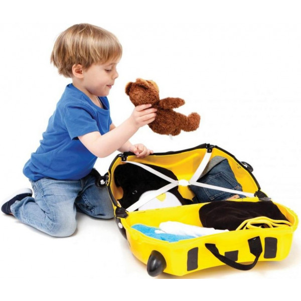 Фото - Чемодан детский Trunki Bernard Bumble Bee (0044-GB01-UKV)