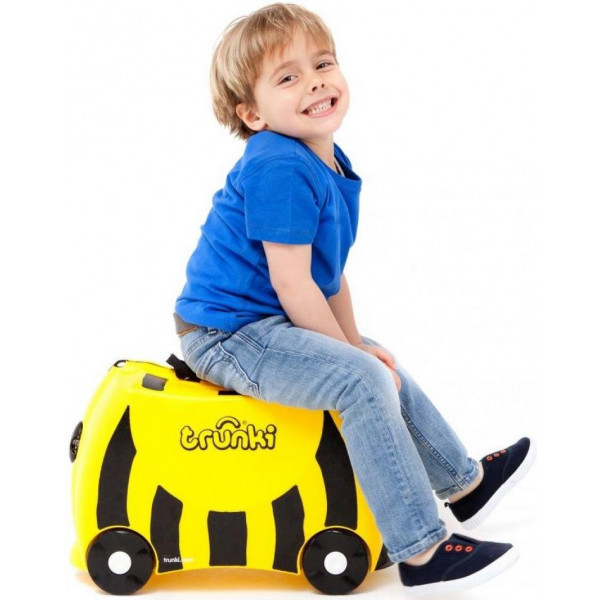Фото - Чемодан детский Trunki Bernard Bumble Bee (0044-GB01-UKV)