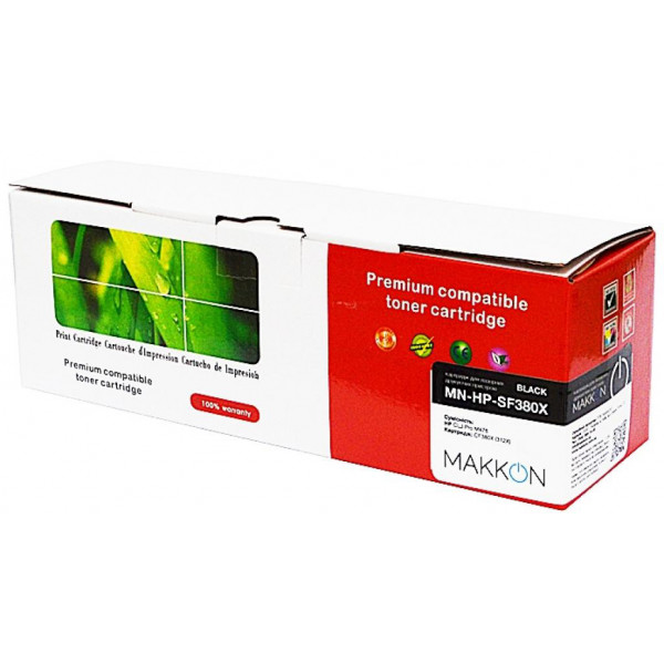 Фото - Картридж для лазерних принтерів/БФП Makkon HP CLJP CF380X (312X) 4.4k black (MN-HP-SF380X)