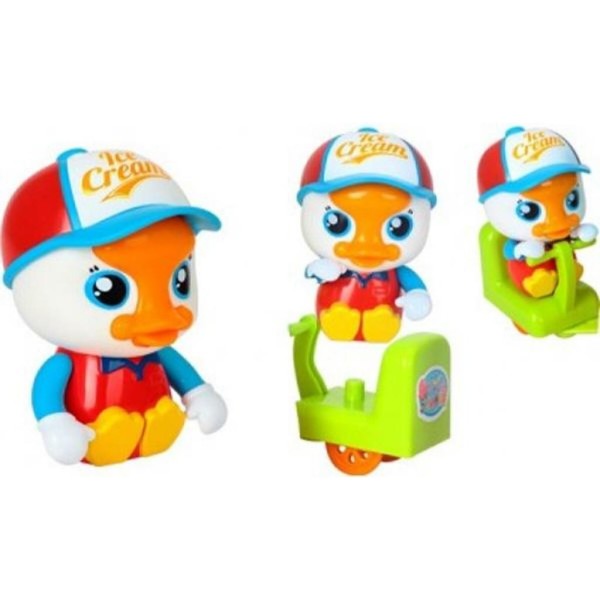Фото - Интерактивная игрушка пластиковая Huile Toys Тележка с мороженым (6101)