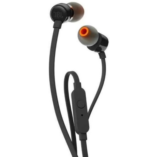 Фото - Наушники вкладыши проводные JBL T110 Black (JBLT110BLKE)