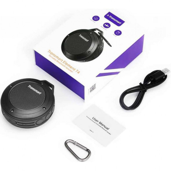 Фото - Портативная акустика Tronsmart Element T4 Portable Bluetooth Speaker Dark Grey (236362)
