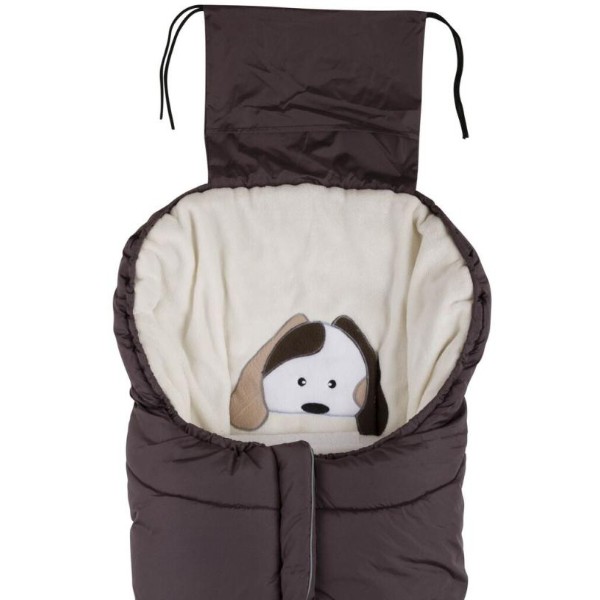 Фото - Конверт для коляски Nuvita 9605 Сuccioli Junior коричневый/пес/бежевый (NV9605CUCCIOLOJRTAUPE)
