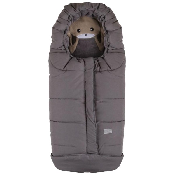 Фото - Конверт для коляски Nuvita 9605 Сuccioli Junior меланжевый серый/кролик/серый (NV9605CUCCIOLOJRMELGR)