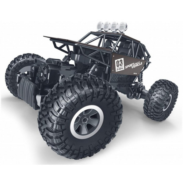 Фото - Радиоуправляемая машинка Sulong Toys Off-Road Crawler – Super Speed (матовый коричн., аккум. 4.8V, метал. корпус) (SL-112RHMB)