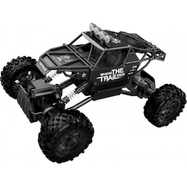 Фото - Радіокерована машинка
 Sulong Toys Off-Road Crawler – Where The Trail Ends (матов.черн., аккум.7.2V, мет.корпус) (SL-121RHMBl)