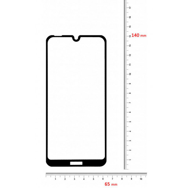 Фото - Захисне скло для смартфону BeCover Nokia 2.2 Black (704076)