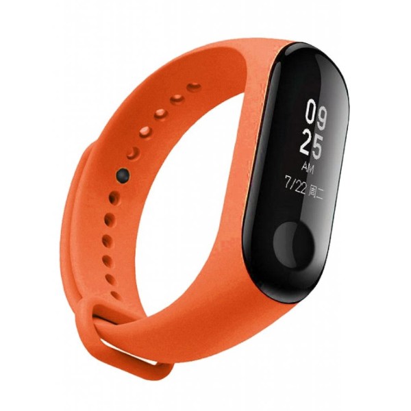Фото - Ремінець для фітнес-браслету Armorstandart for Xiaomi Mi Band 4/3 Orange (ARM51831)