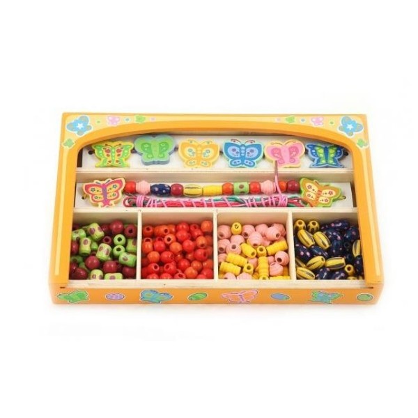 Фото - Набор для изготовления декора Viga Toys Ожерелье из бабочек (58550)