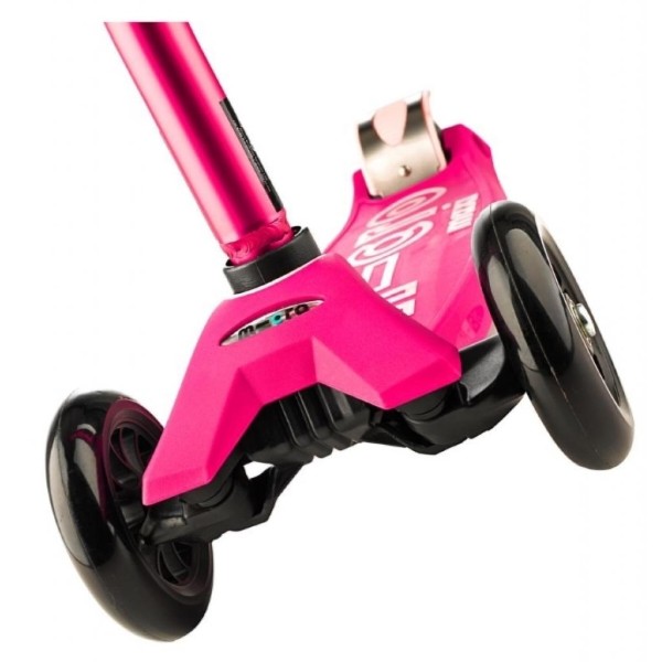 Фото - Трёхколёсный самокат Micro Maxi Deluxe Shocking Pink (MMD035)