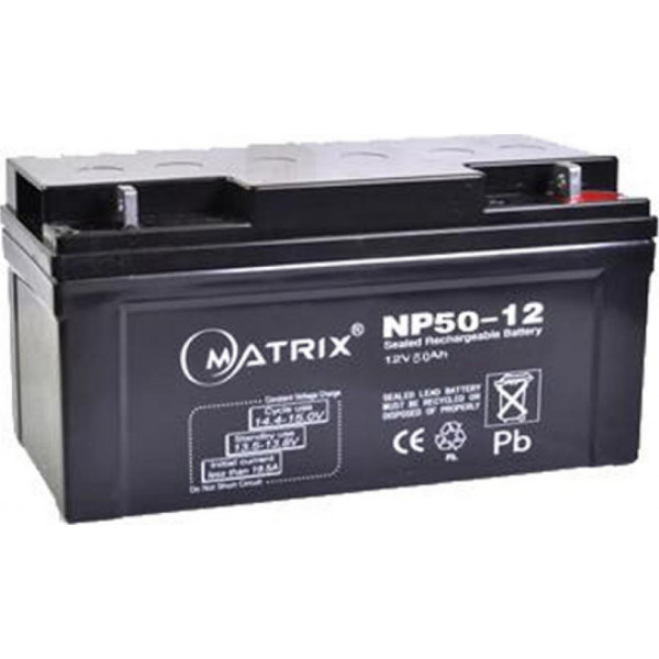 Фото - Аккумулятор для ИБП Matrix 12V 50AH (NP50-12)