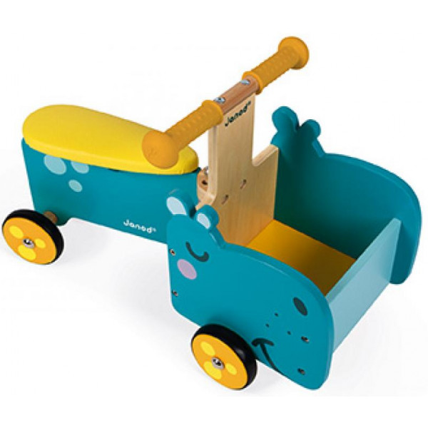 Фото - Толокар Janod Гіпопотам (J08003)