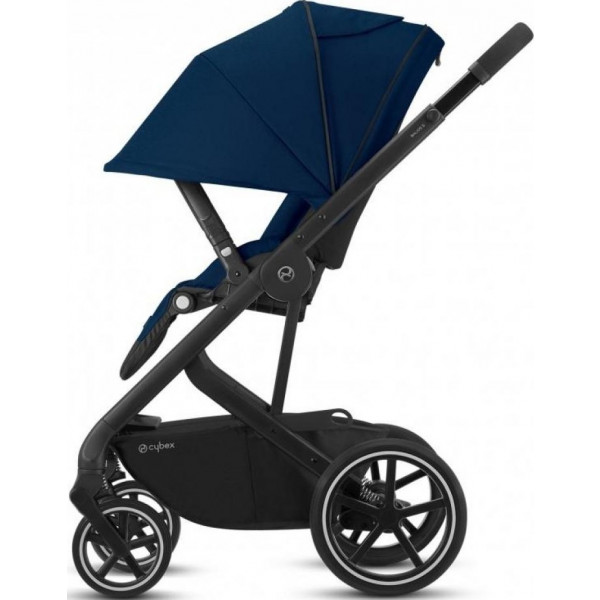 Фото - Коляска прогулянкова Cybex Balios S Lux SLV Navy Blue navy blue (з бампером)