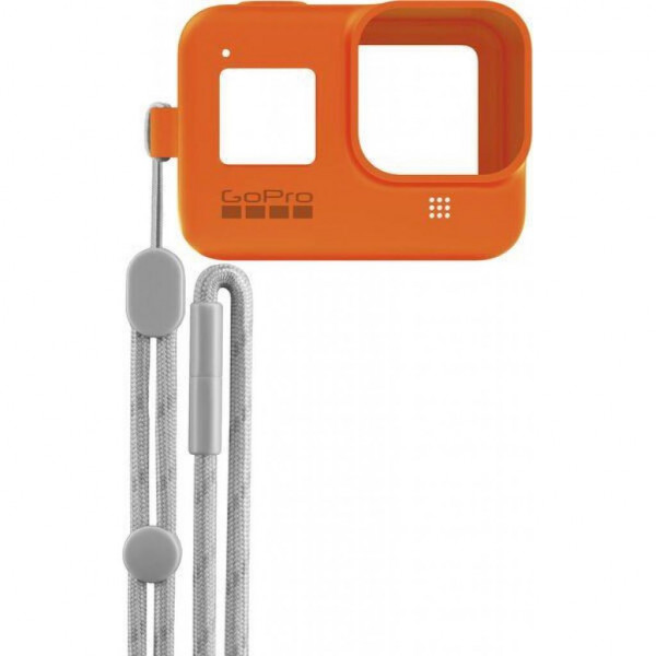 Фото - Чохол для екшн-камери GoPro Sleeve&Lanyard Orange for HERO 8 (AJSST-004)