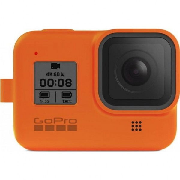 Фото - Чохол для екшн-камери GoPro Sleeve&Lanyard Orange for HERO 8 (AJSST-004)