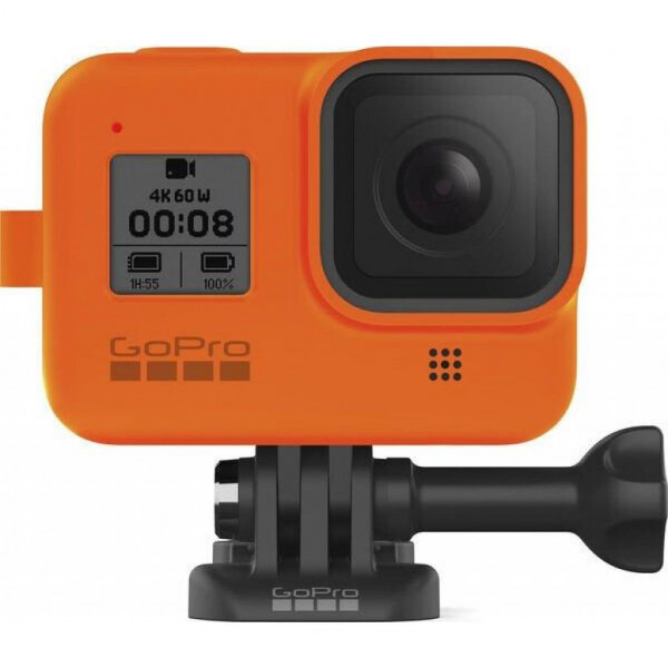 Фото - Чохол для екшн-камери GoPro Sleeve&Lanyard Orange for HERO 8 (AJSST-004)