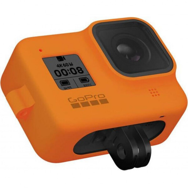 Фото - Чохол для екшн-камери GoPro Sleeve&Lanyard Orange for HERO 8 (AJSST-004)