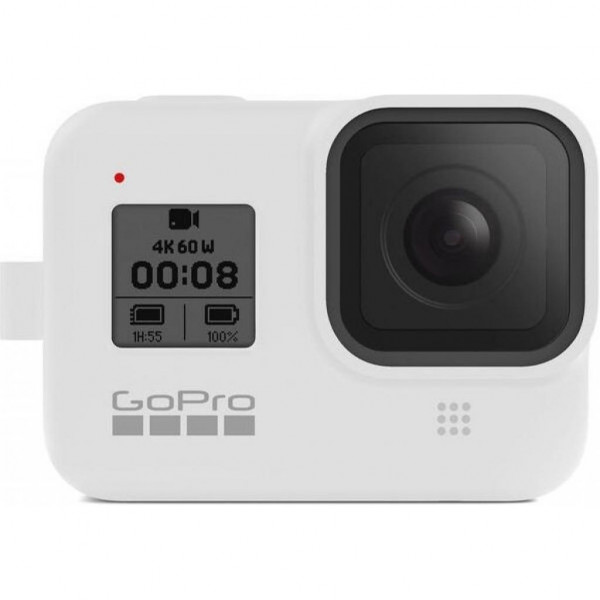 Фото - Чохол для екшн-камери GoPro Sleeve&Lanyard White for HERO 8 (AJSST-002)