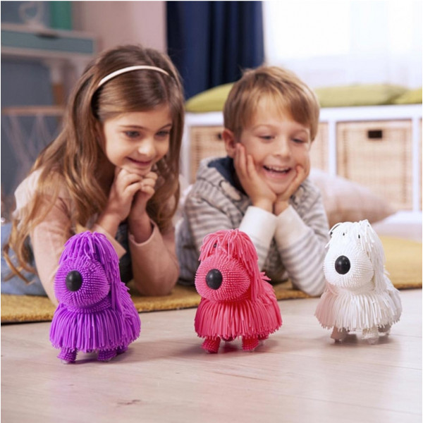 Фото - Інтерактивна іграшка Jiggly Pup Пустотливий щеня Фіолетовий (JP001-WB-PU)