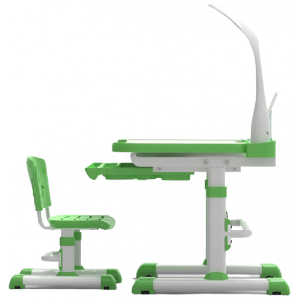 Фото - Комплект меблів шкільний 2 елементи FunDesk Bellissima green