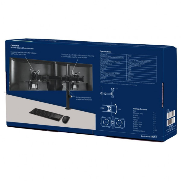 Фото - Крепление настольное ARCTIC Z2 Basic (AEMNT00040A)