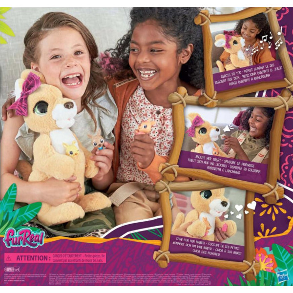 Фото - Интерактивная игрушка Hasbro Furreal Friends Джоси Кенгуру (E6724)