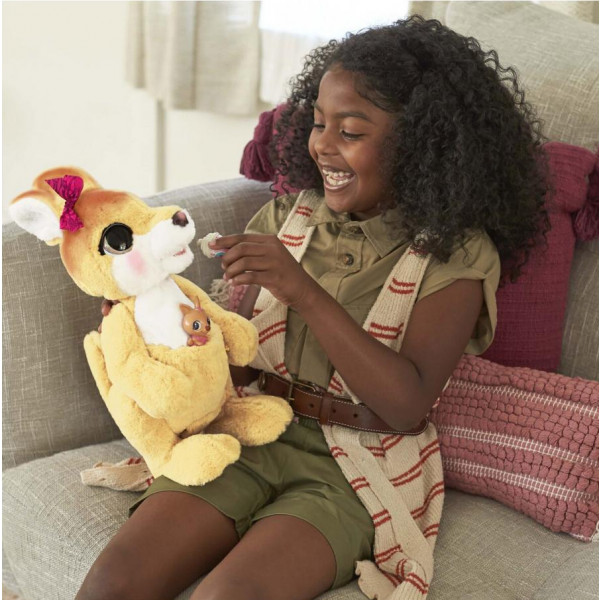Фото - Интерактивная игрушка Hasbro Furreal Friends Джоси Кенгуру (E6724)