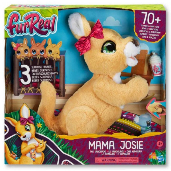 Фото - Интерактивная игрушка Hasbro Furreal Friends Джоси Кенгуру (E6724)