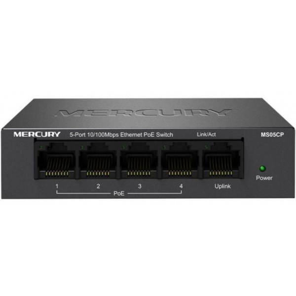Фото - Коммутатор локальної мережі (Switch) Mercury MS05CP