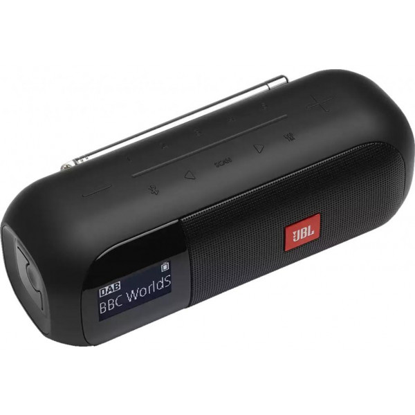 Фото - Уцінка - Портативна акустика JBL Tuner 2 FM Black (JBLTUNER2BLK)