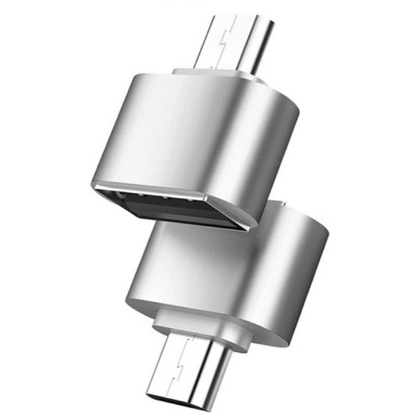 Фото - Перехідник USB-C - USB XOKO USB to Type-C Silver (XK-AC035-SL)