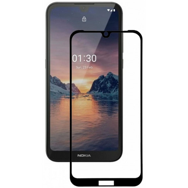Фото - Захисне скло для смартфону BeCover Nokia 1.3 Black (705100)