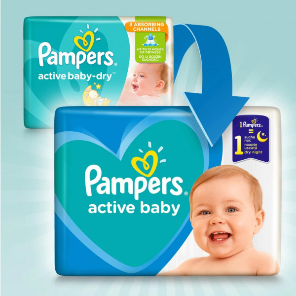 Фото - Одноразові підгузки Pampers New Baby Mini Розмір 2 (4-8 кг) 43 шт. (8001090910127)