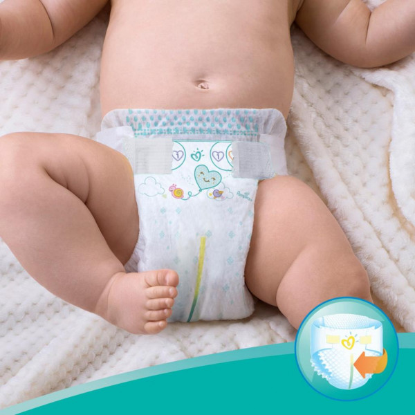 Фото - Одноразові підгузки Pampers New Baby Mini Розмір 2 (4-8 кг) 43 шт. (8001090910127)