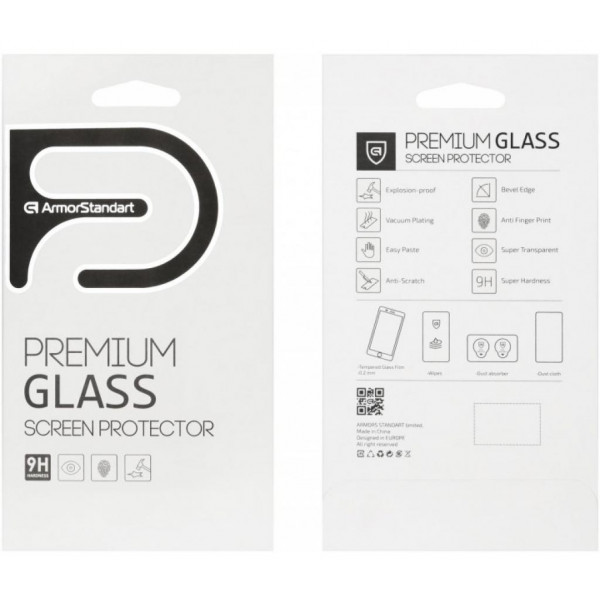 Фото - Захисне скло для смартфону Armorstandart 3D Premium for Apple iPhone SE New/8/7 White (ARM49390)