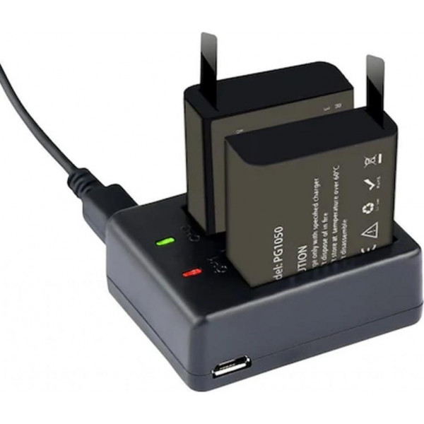 Фото - З/устройство для экшн-камеры AIRON Dual Charger for Procam 7/8 (69477915500037)