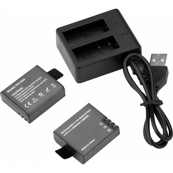 Фото - З/устройство для экшн-камеры AIRON Dual Charger for Procam 7/8 (69477915500037)