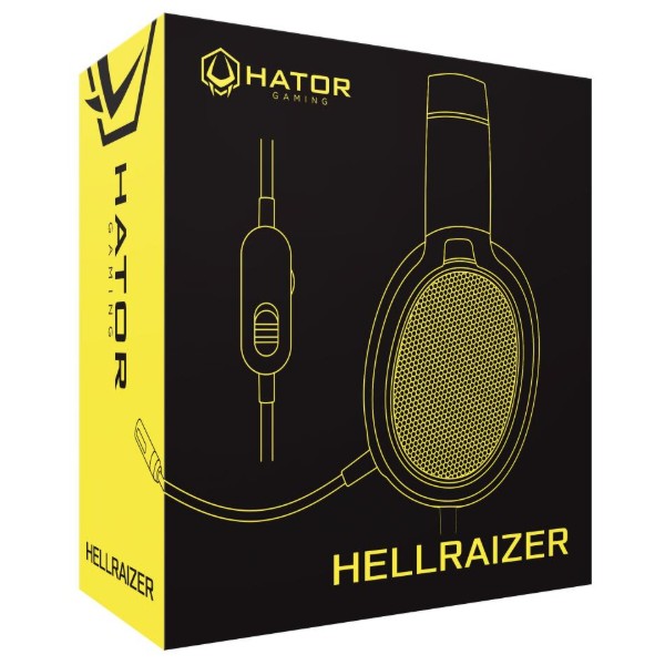 Фото - Гарнитура проводная игровая Hator Hellraizer White (HTA-814)