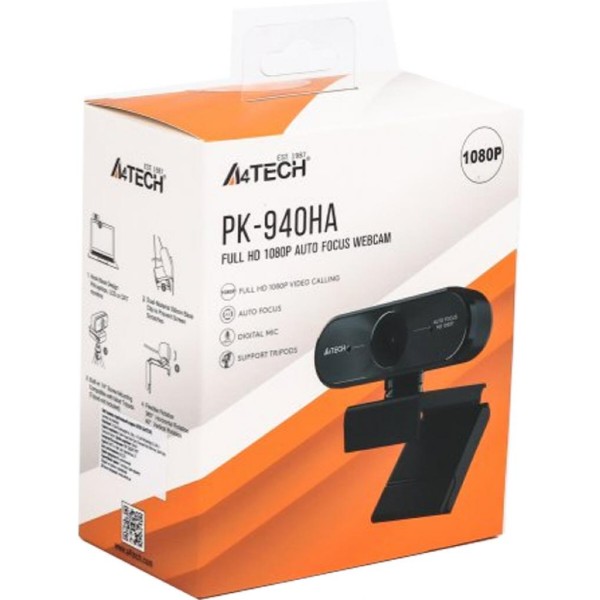 Фото - Веб-камера для комп'ютера A4tech PK-940HA 1080P Black