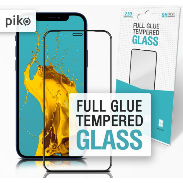 Фото - Захисне скло для смартфону Piko Full Glue Apple Iphone 12 Pro Black (1283126506468)
