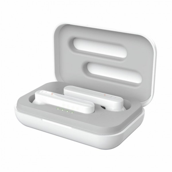 Фото - Наушники вкладыши беспроводные TWS Trust Primo Touch True Wireless Mic White (23783)