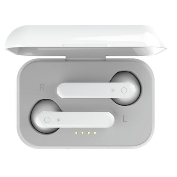 Фото - Наушники вкладыши беспроводные TWS Trust Primo Touch True Wireless Mic White (23783)