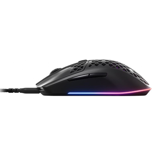 Фото - Миша дротова ігрова SteelSeries Aerox 3 Black (62599)
