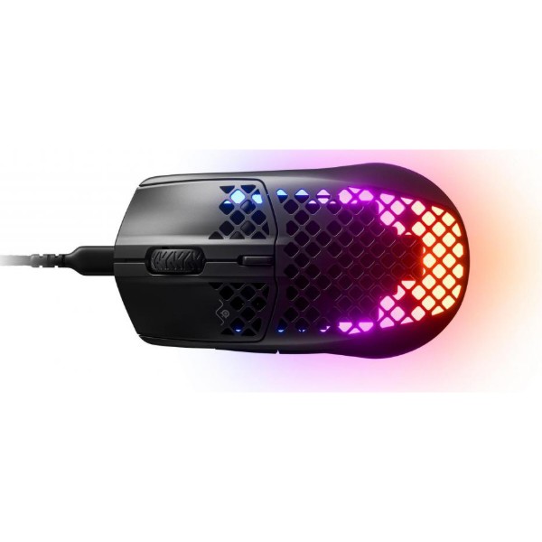 Фото - Миша дротова ігрова SteelSeries Aerox 3 Black (62599)